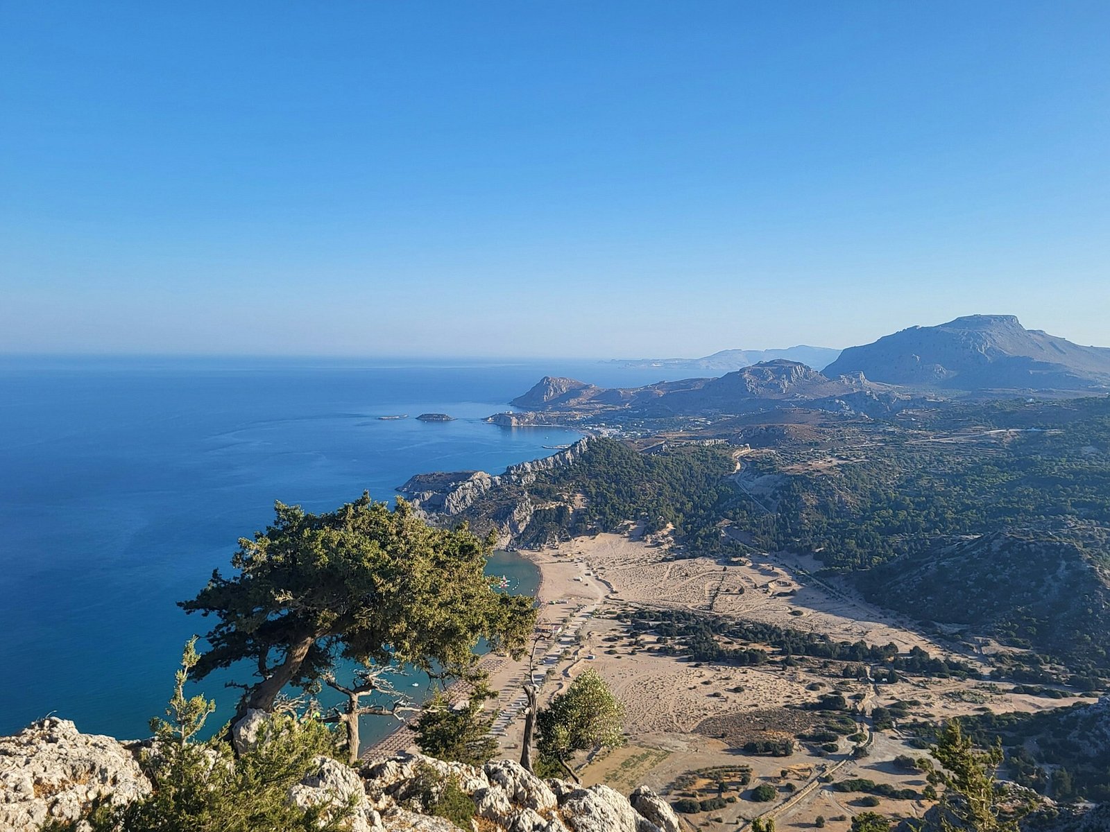 Tsambika Beach, Rhodes, Greece