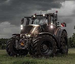 6th generation Valtra T Series tractor working in a field