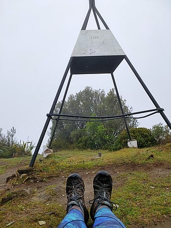 One reason I keep up my strength training &mdash; so I can keep getting out into the Kaitakes and doing something I love.
