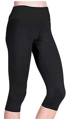 High Waist 3/4 Leggings - PRICE $47.99-BLACK- - - - - - - - -ADD TO CART >