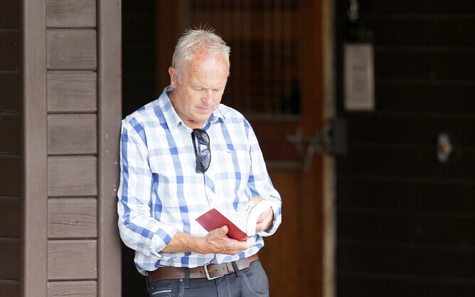 Graham Bax of Blandford Lodge - Photo: Trish Dunell